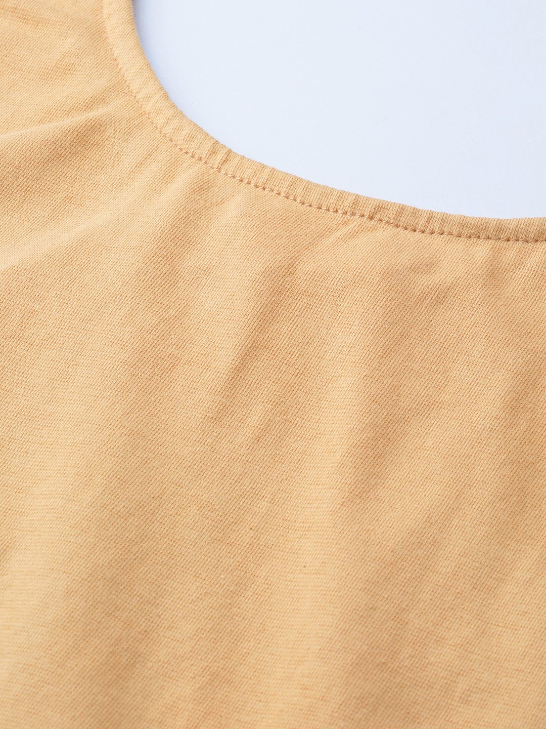 Women's Plus Size Beige Solid Color Camisole Top