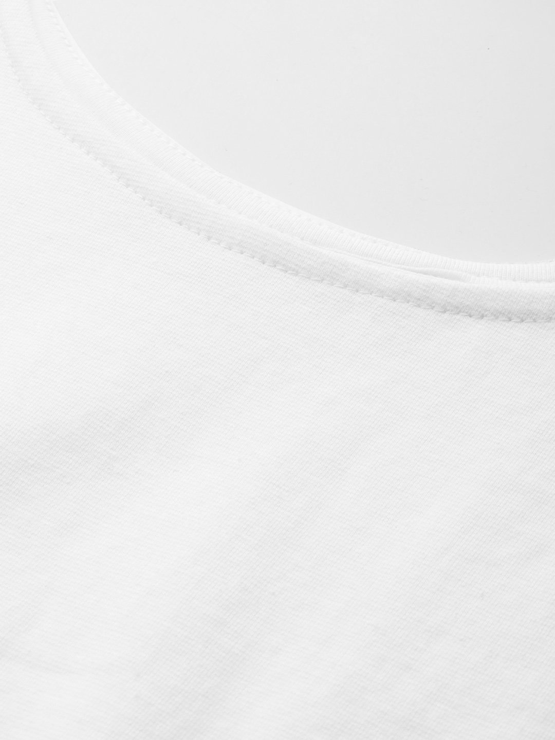 Women's Plus Size White Solid Color Camisole Top
