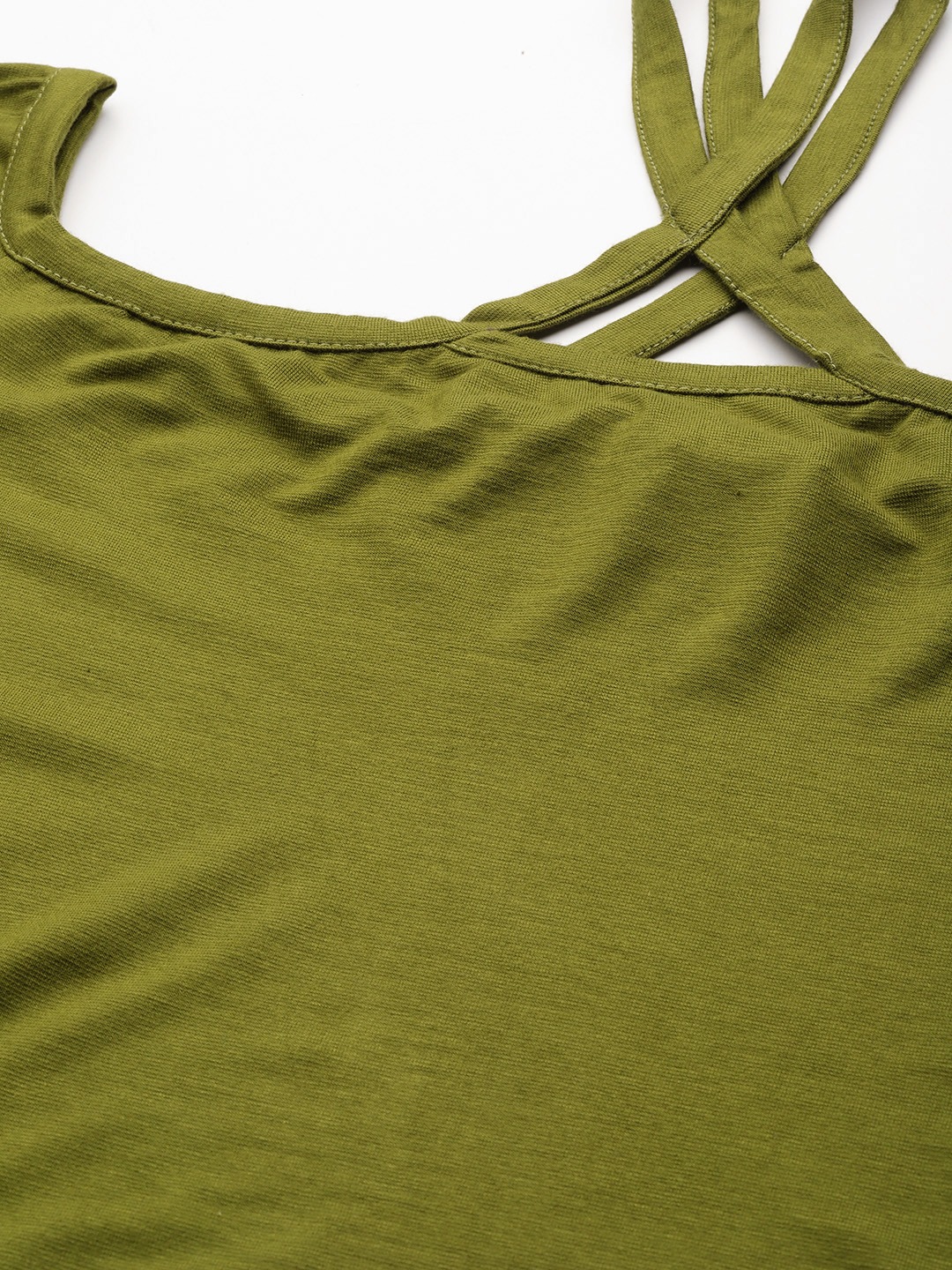 Women's Plus Size Fern Solid Color Party Wear A-Line Dress