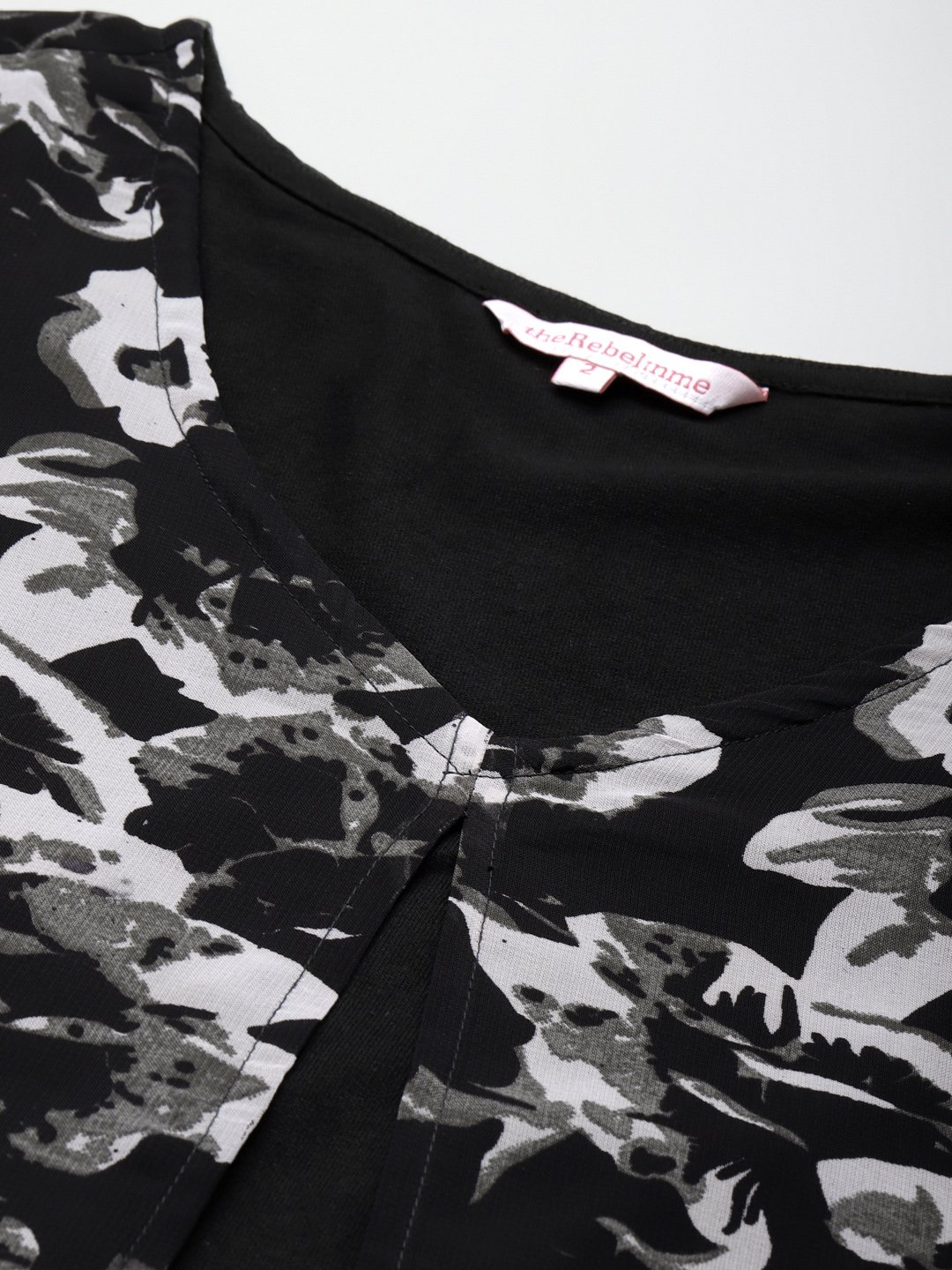 Women's Plus Size Black & Off
