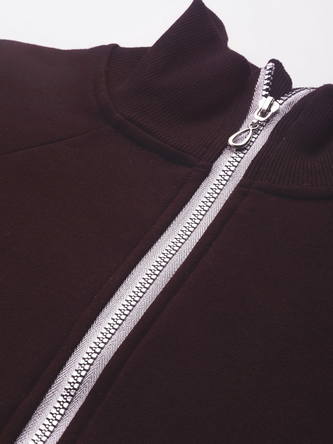 Women's Plus Size Plum Solid Color Longline Sporty Winter Jacket