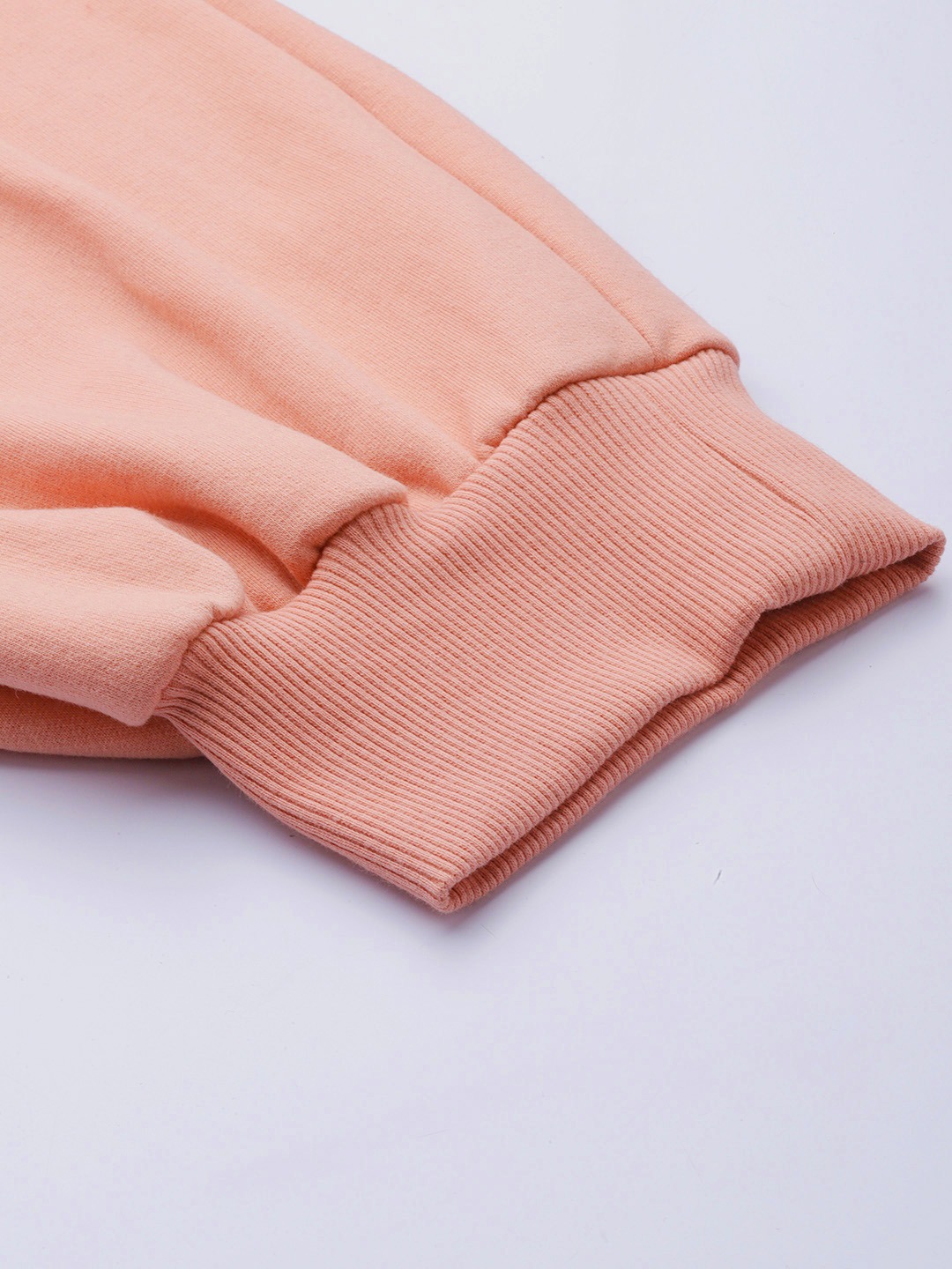 Women's Plus Size Pink Solid Color Tapered Winter Jogger