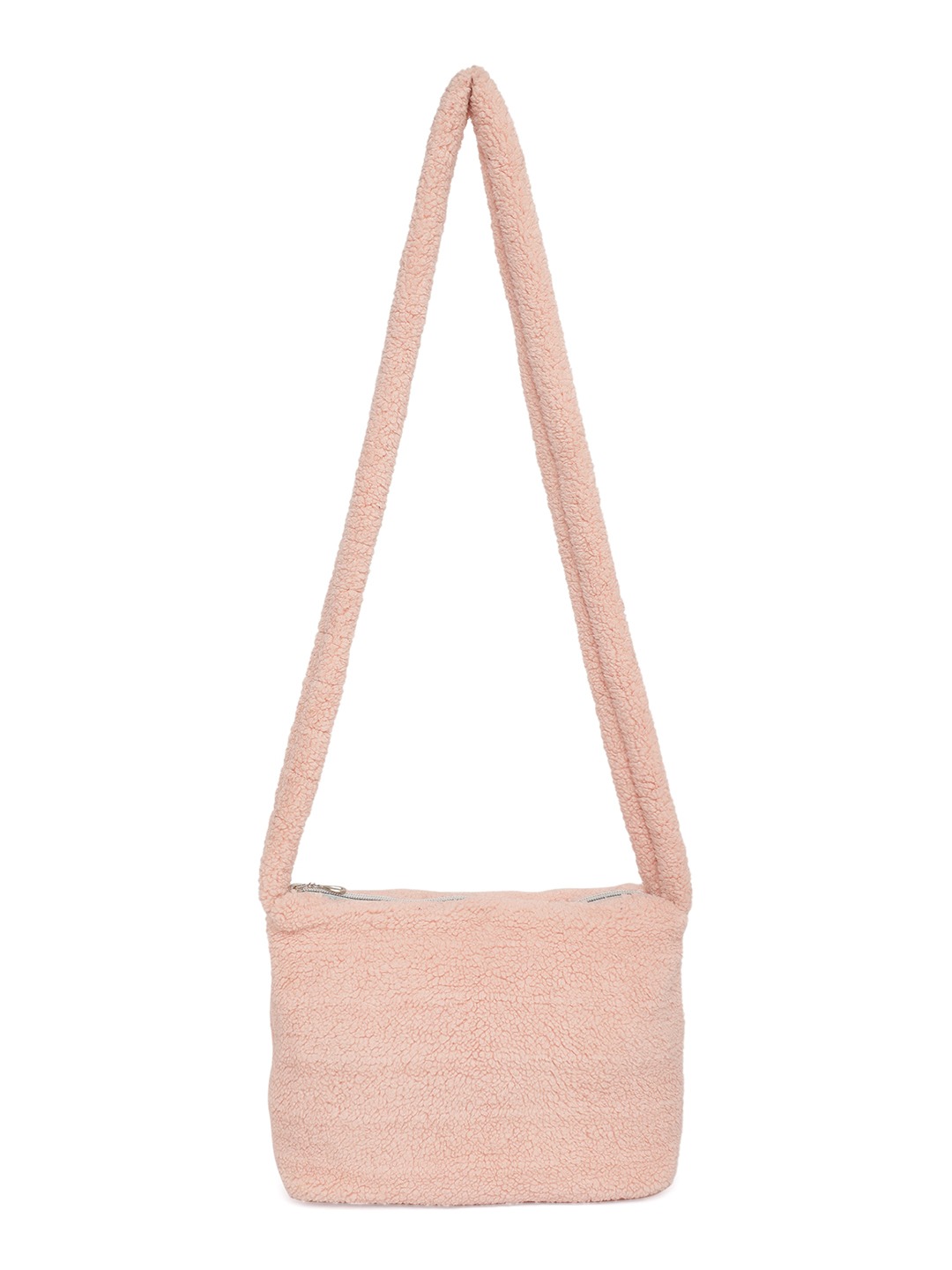 Women's Pink Solid color shoulder bag