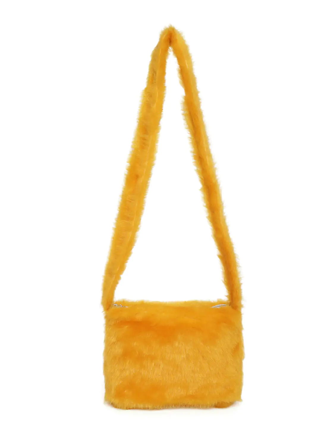 Women's Mustard Solid color shoulder bag