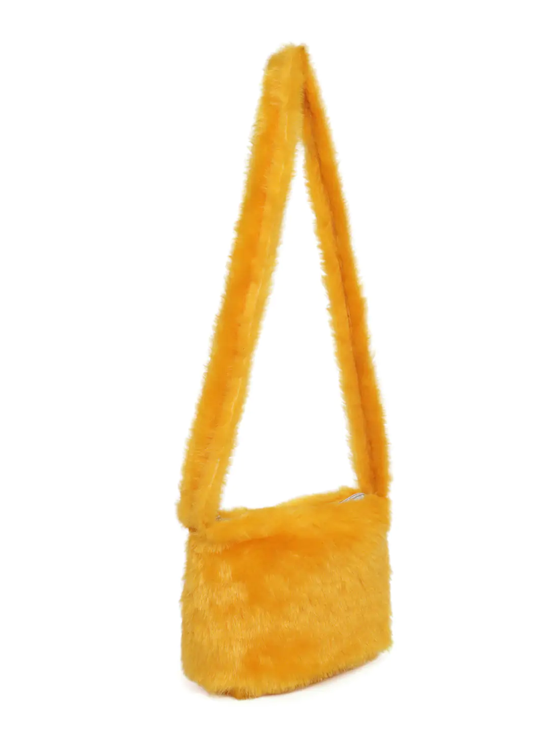 Women's Mustard Solid color shoulder bag