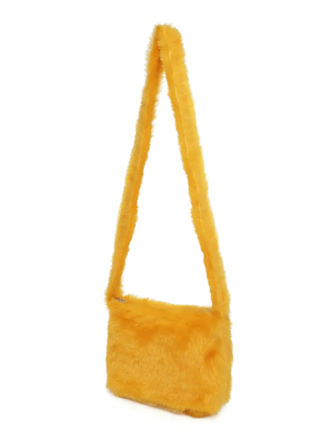 Women's Mustard Solid color shoulder bag