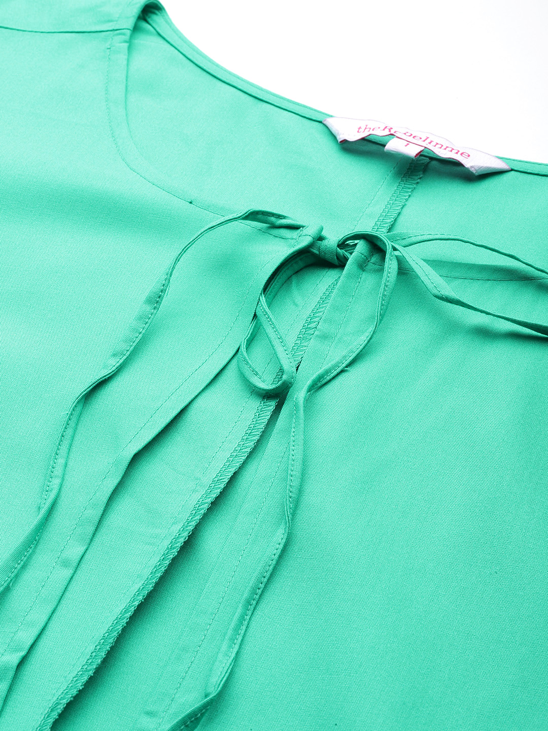 Women's Plus Size Teal Solid Color Woven A-Line Clothing Set