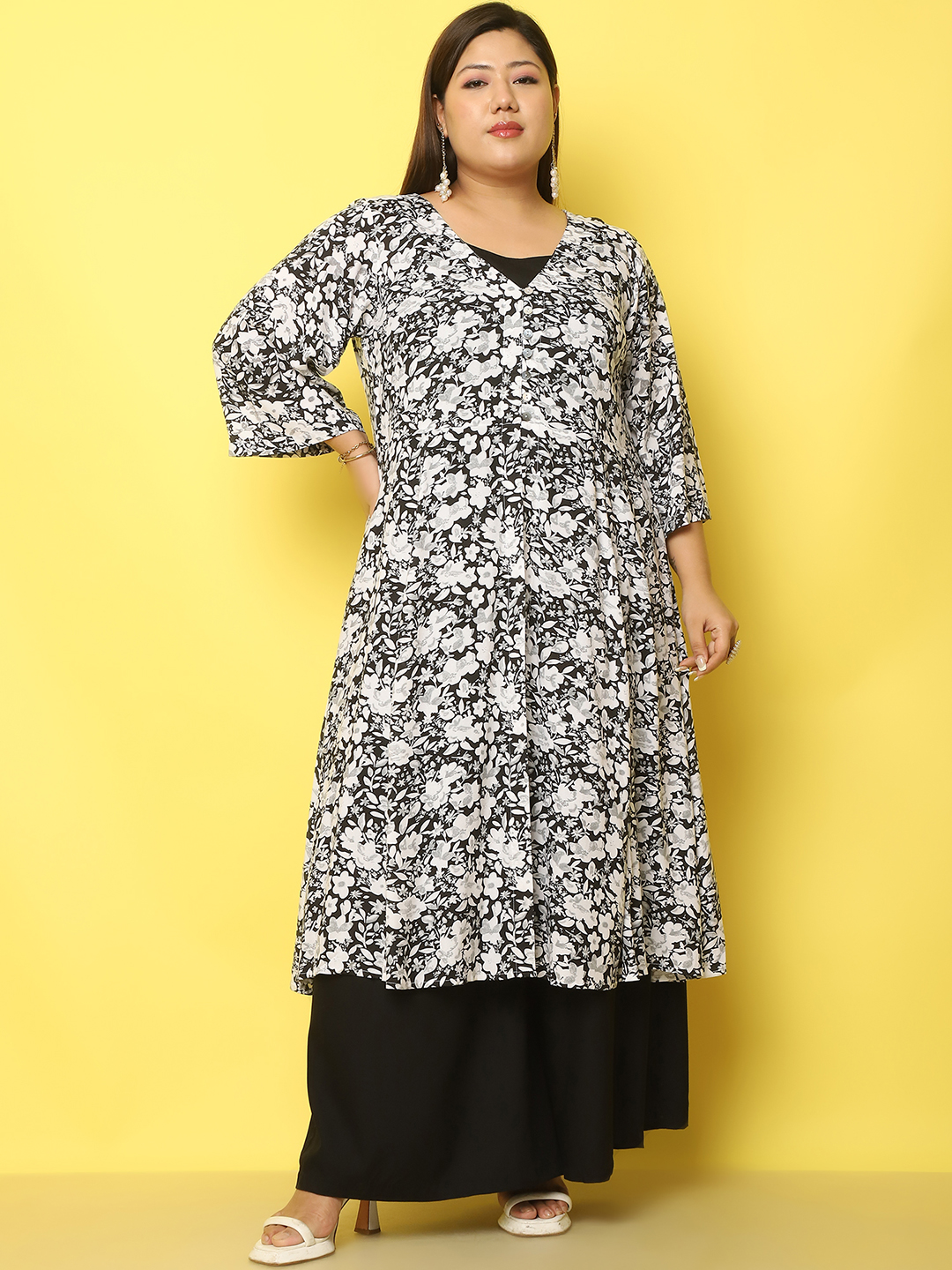 Women's Plus Size Three Piece Set