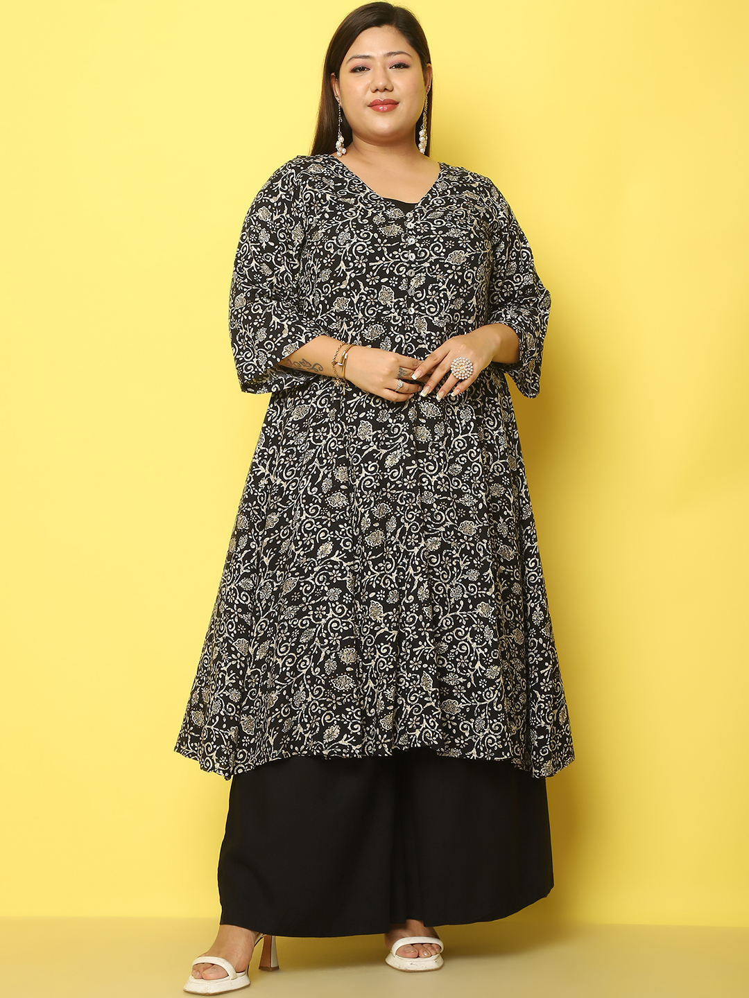 Women's Plus Size Three Piece Set