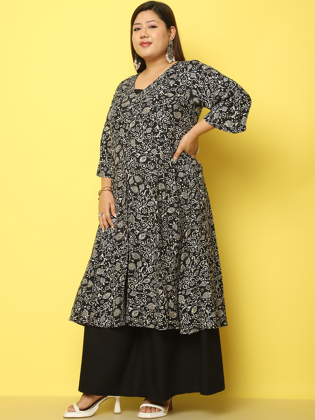 Women's Plus Size Three Piece Set