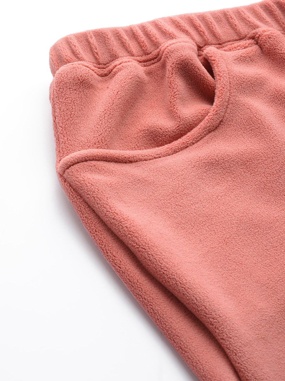 Women's Plus Size Rose Solid Color winter trouser