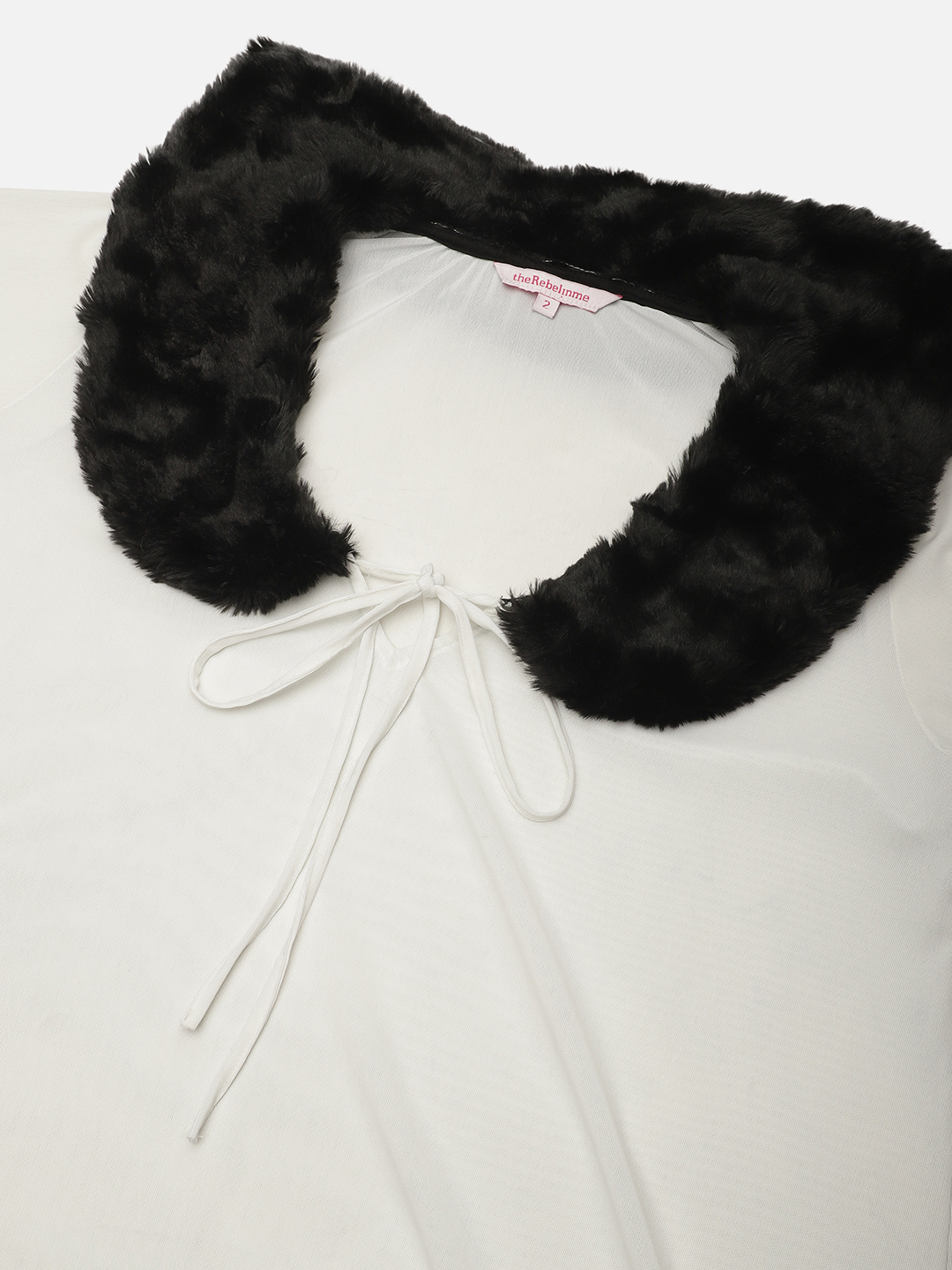 Women's Plus Size White Solid Color Party Wear Poly Knit Dress