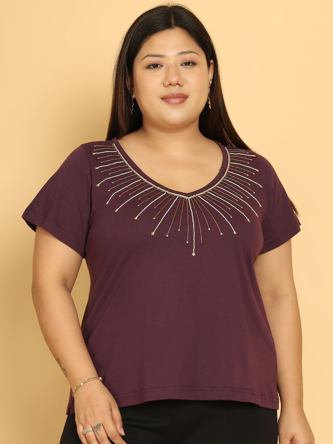 Sunbeam Soiré Purple Top