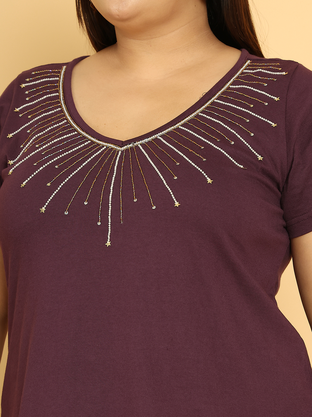 Sunbeam Soiré Purple Top