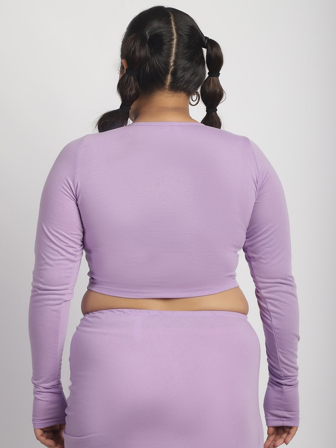Popstar Crop Top : Lilac Color