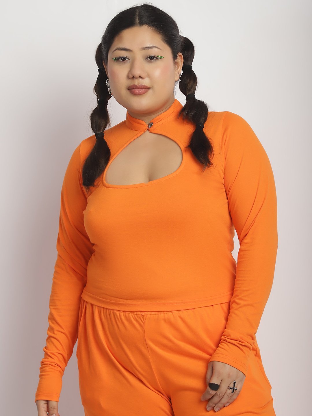 Cupcake Cutout Top : Orange Color