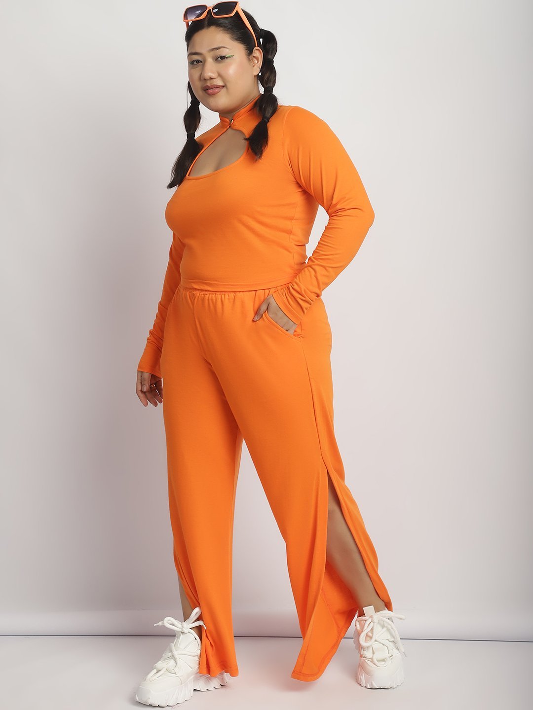 Cupcake Cutout Top : Orange Color