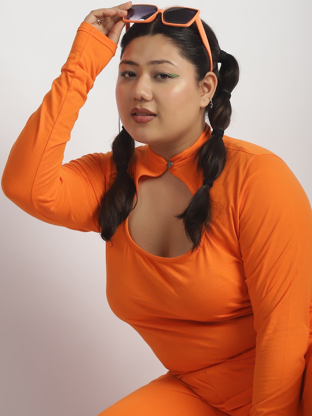 Cupcake Cutout Top : Orange Color