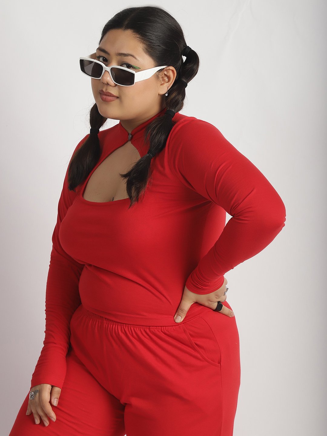 Cupcake Cutout Top : Red Color