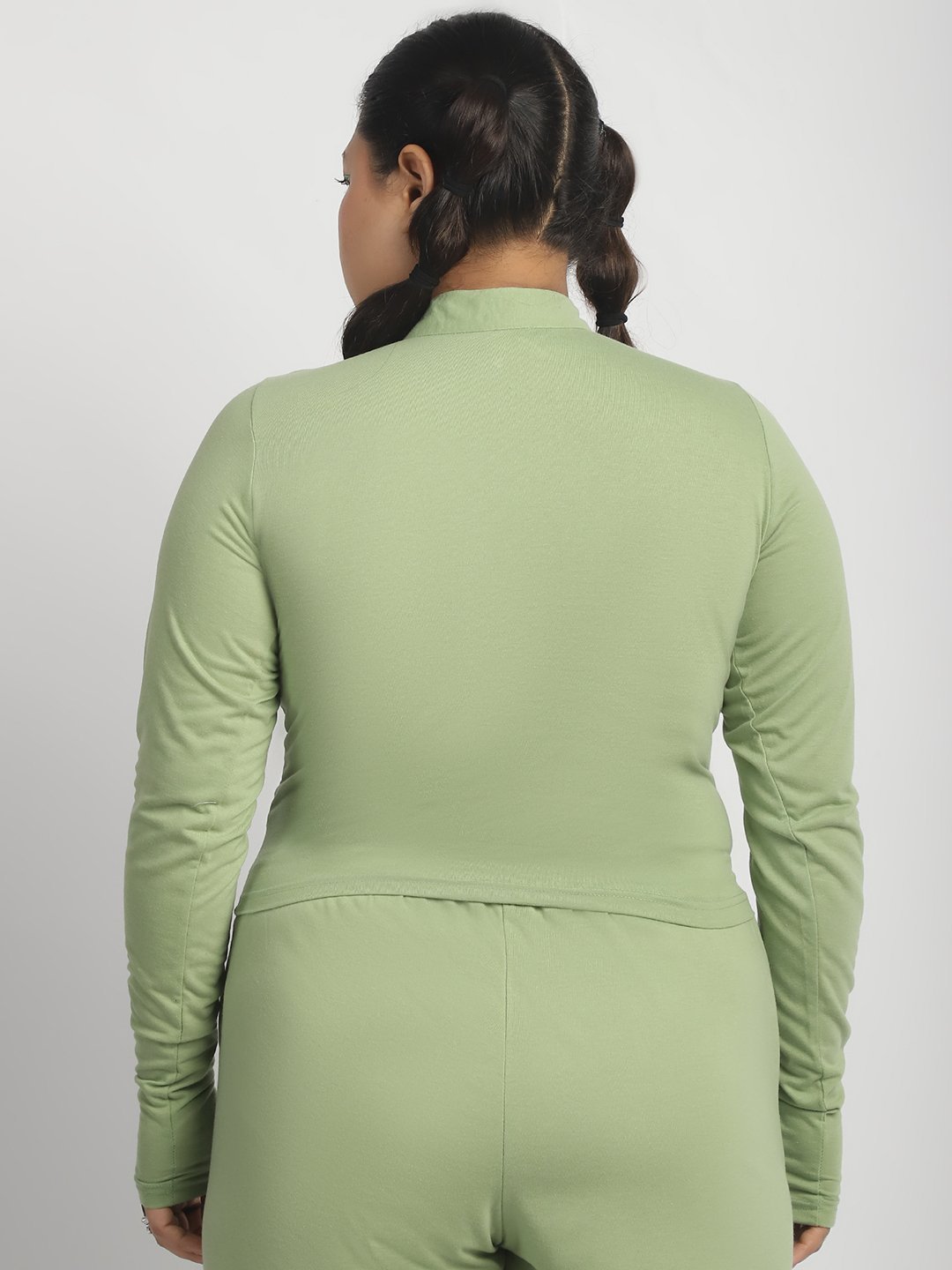 Cupcake Cutout Top : Sage Green Color