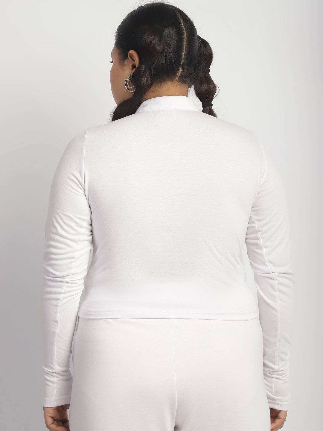 Cupcake Cutout Top : White Color