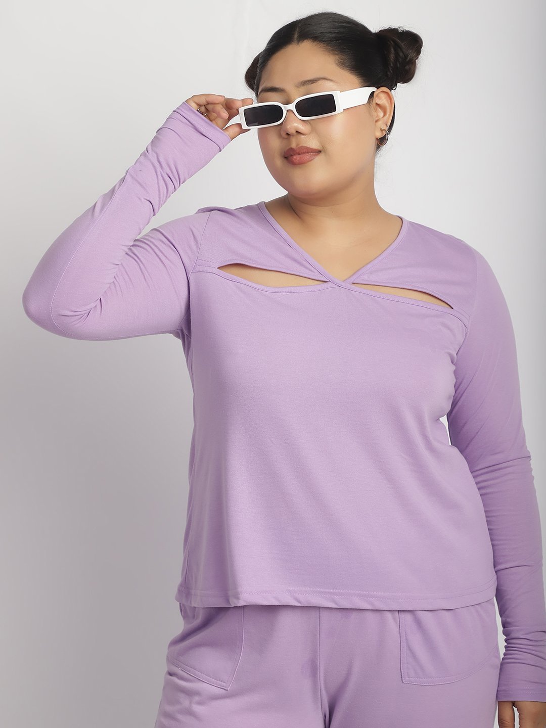 Sour Patch Top : Lilac Color