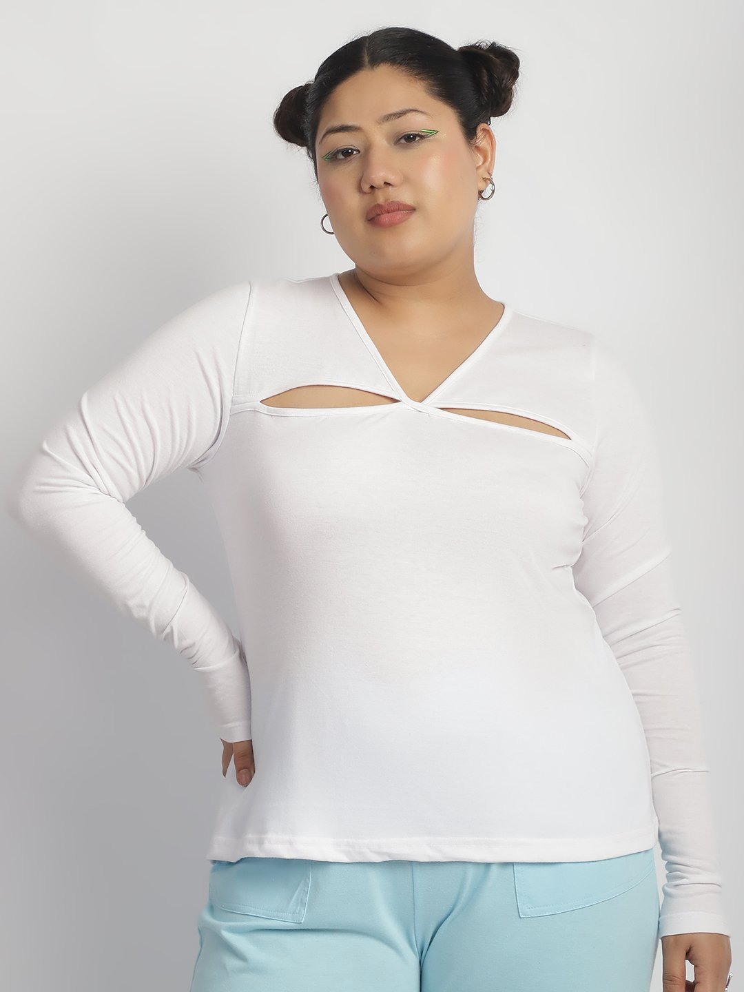 Sour Patch Top : White Color