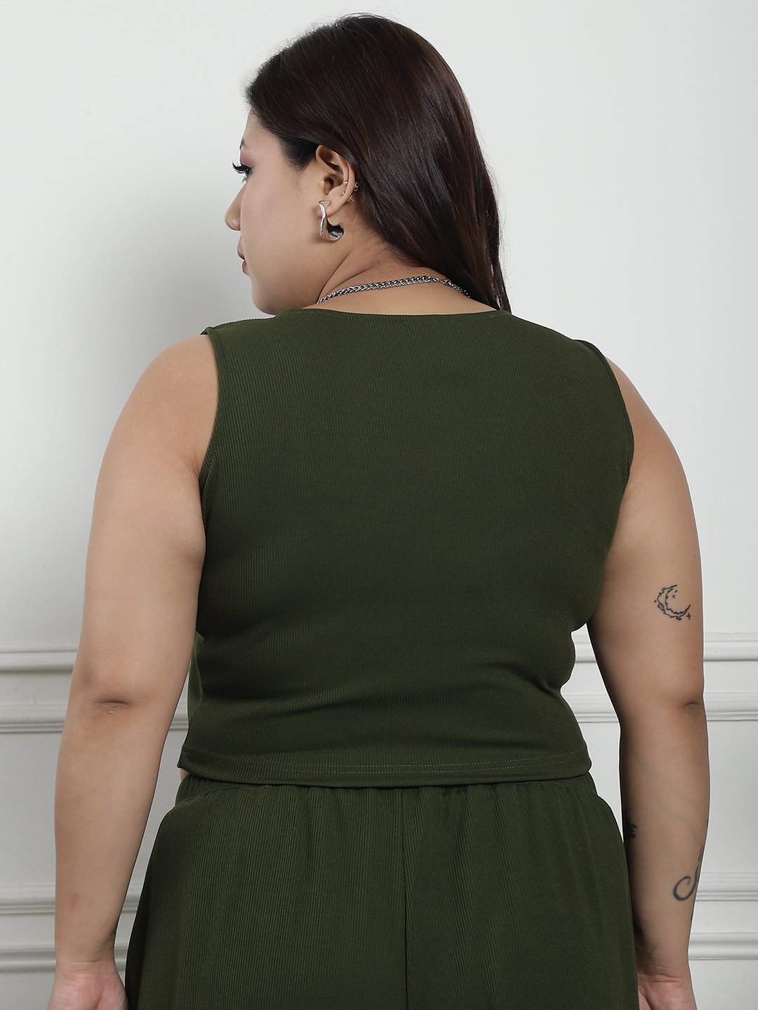 Essential Ease Top: Olive Color