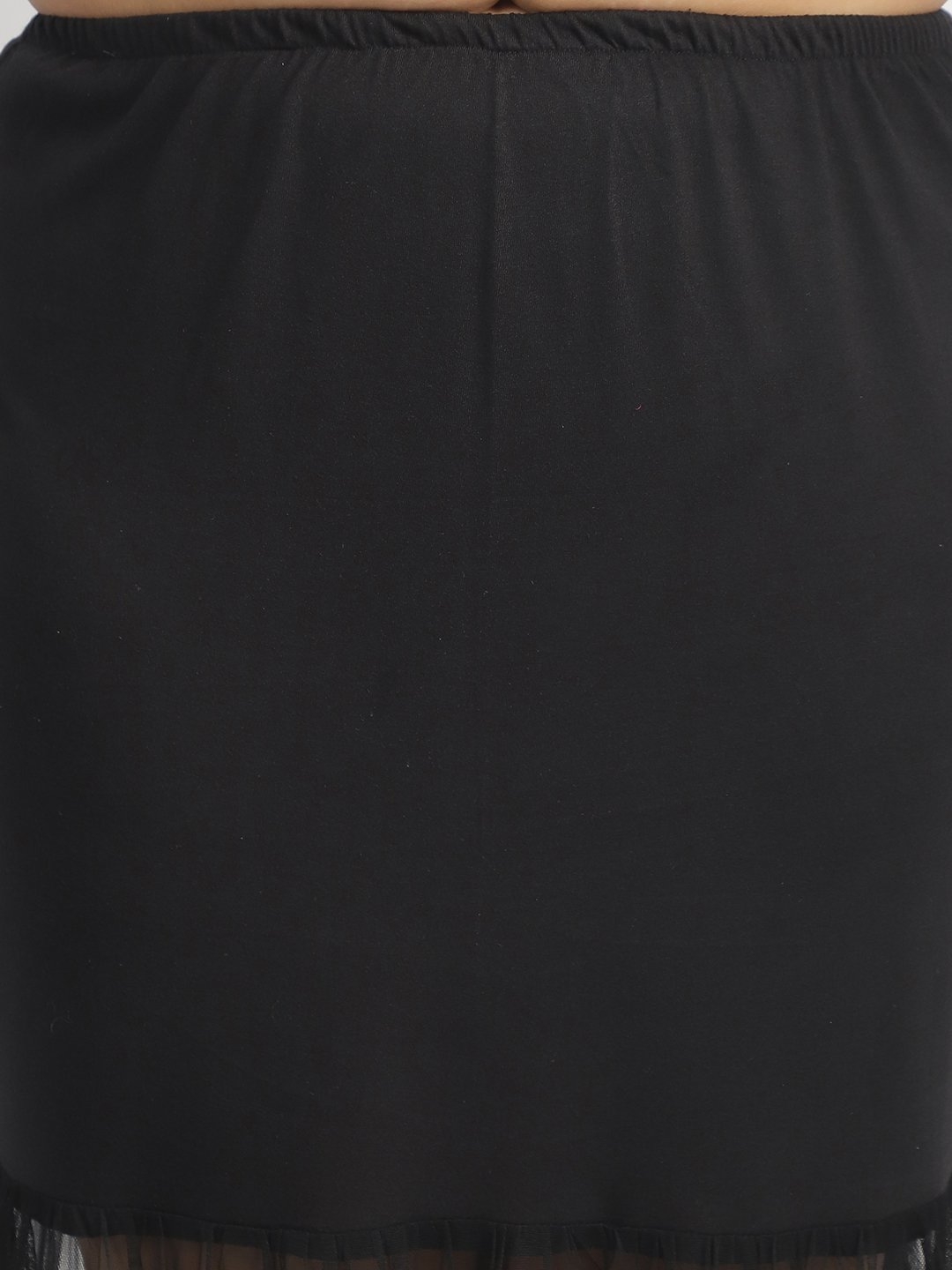 Candy Cloud Skirt : Black Color