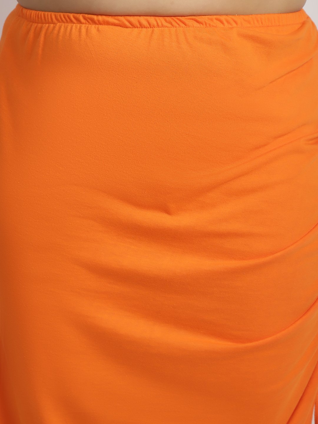Confetti Crush Hight Waisted Skirt : Orange Color