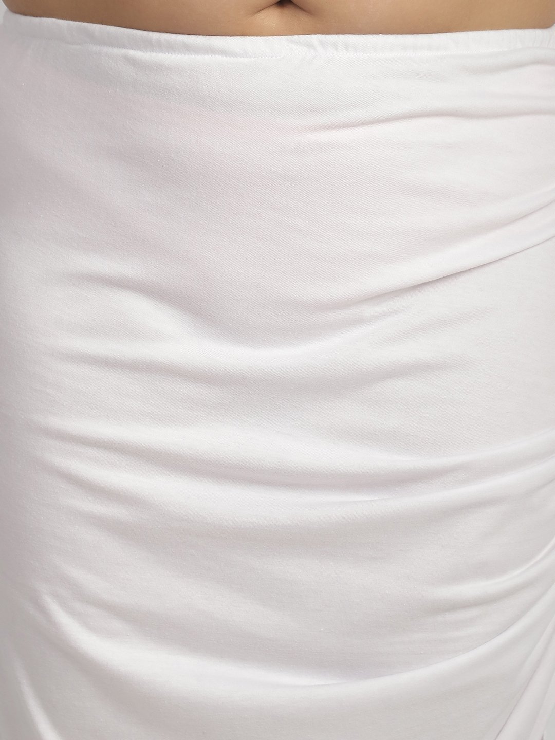 Confetti Crush Hight Waisted Skirt : White Color