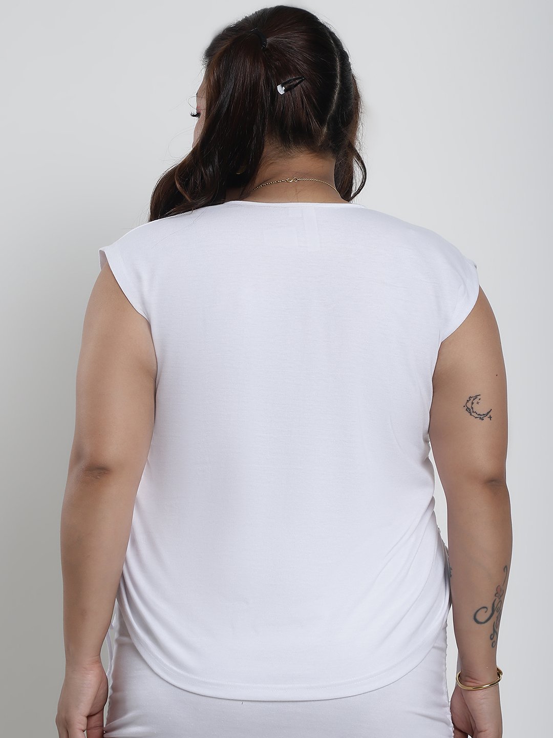 Juicy Jungle Tee : White Color