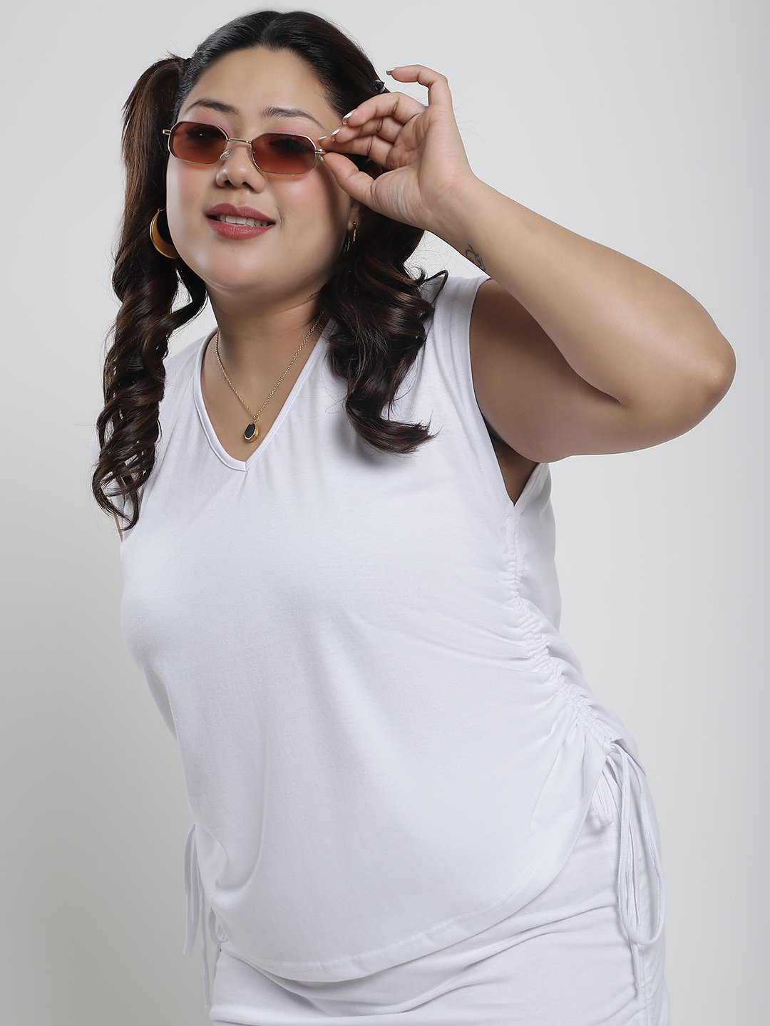 Juicy Jungle Tee : White Color