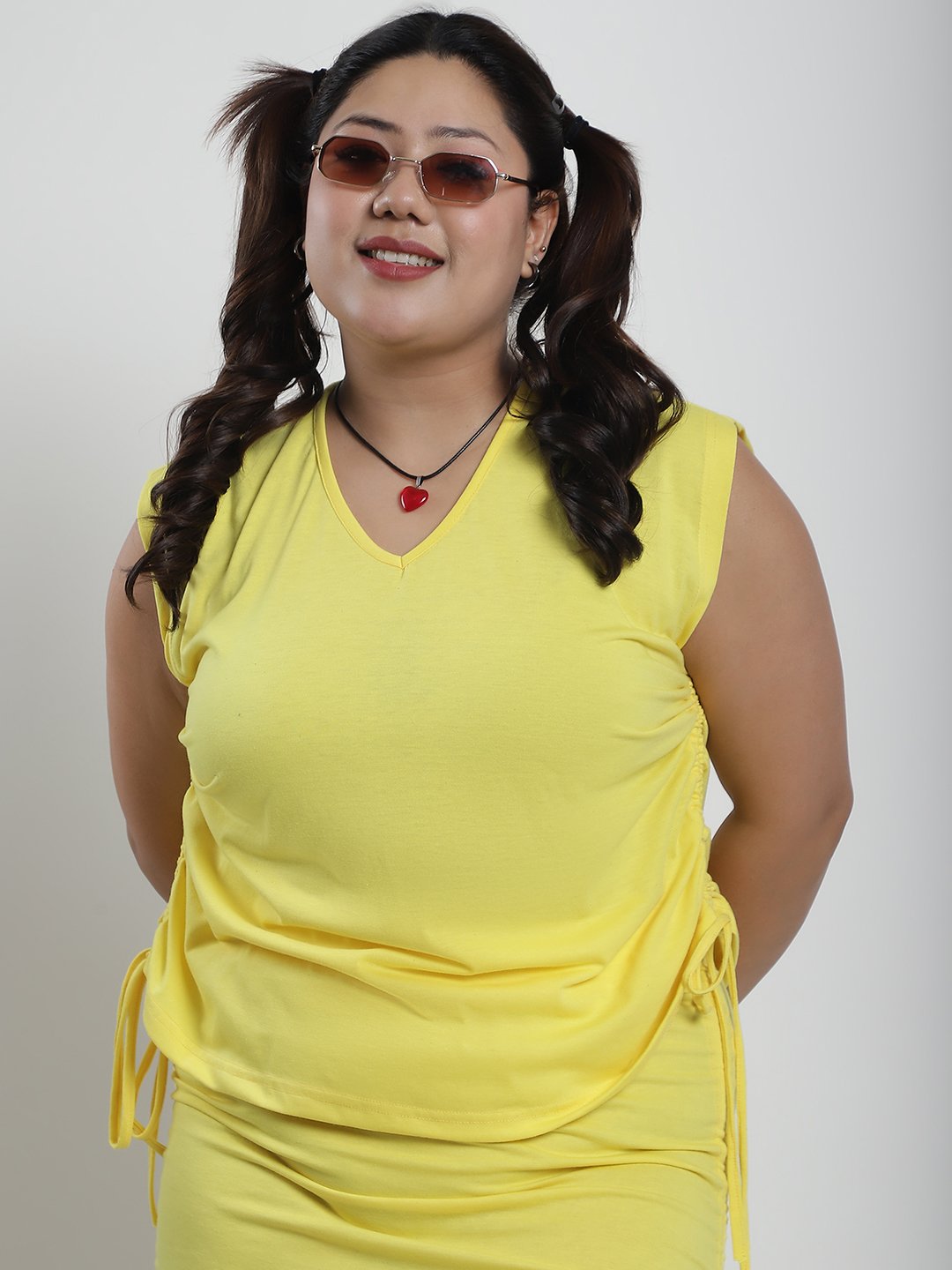 Juicy Jungle Tee : Yellow Color