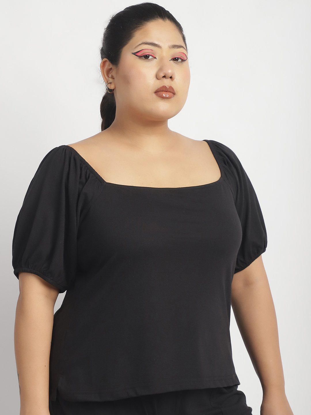 Bubblegum Top : Black Color