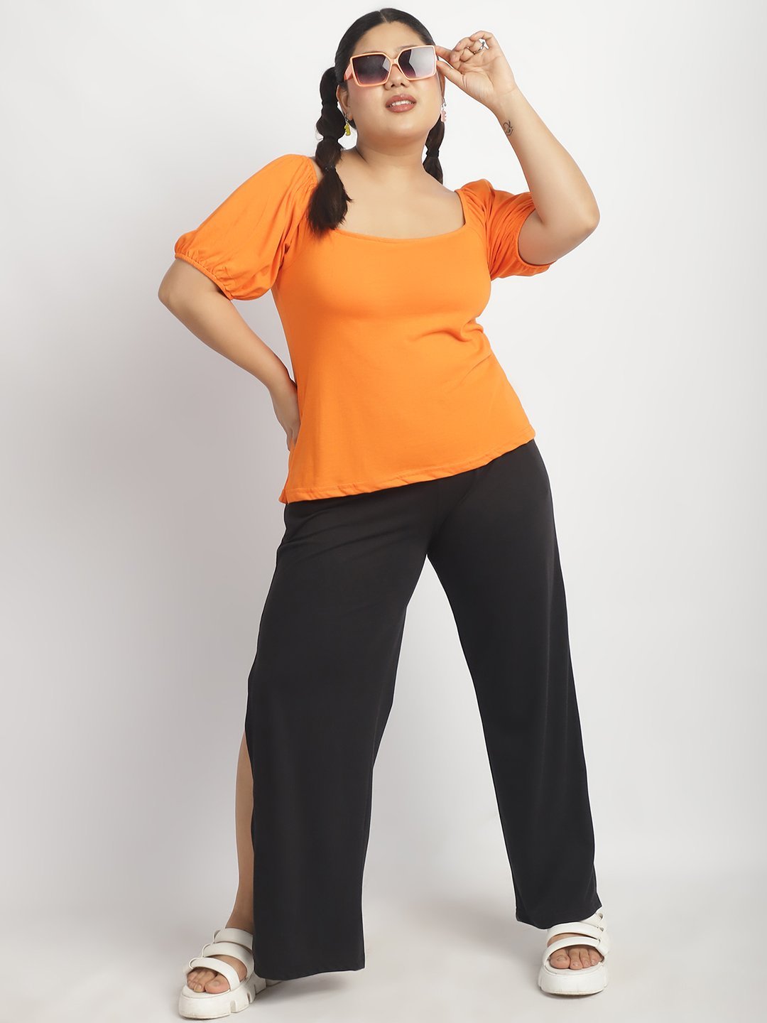 Bubblegum Top : Orange Color
