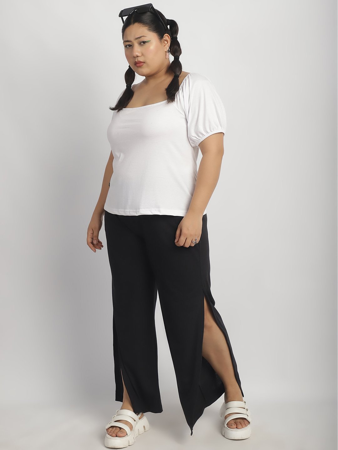 Bubblegum Top : White Color