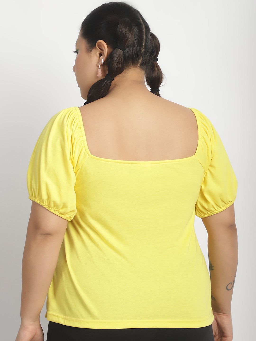 Bubblegum Top : Yellow Color