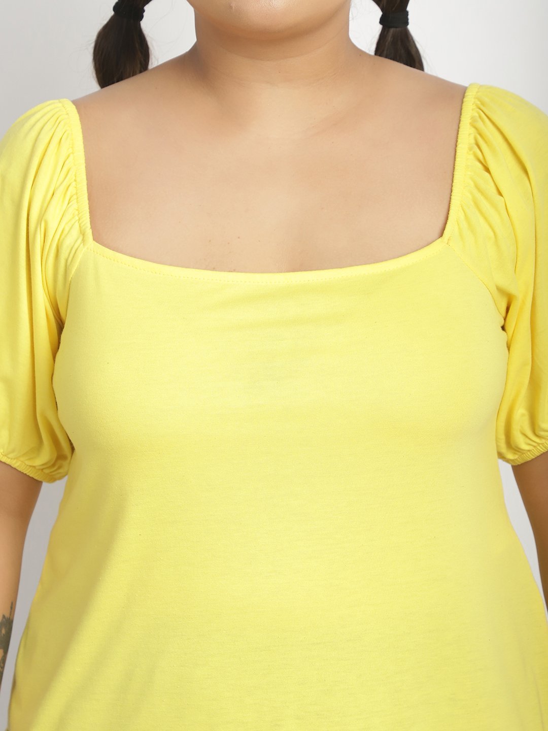 Bubblegum Top : Yellow Color