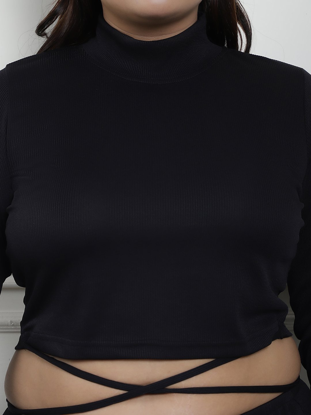The Modern Muse Top : Black Color