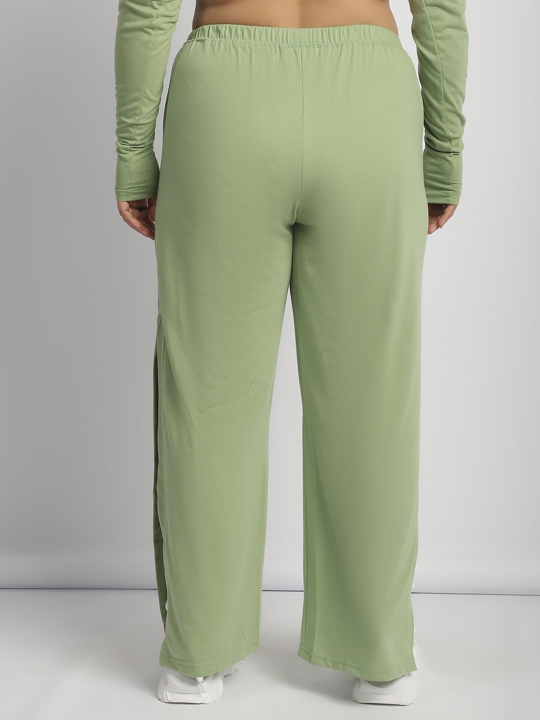 Rock Candy Flare Pants : Sage Green Color