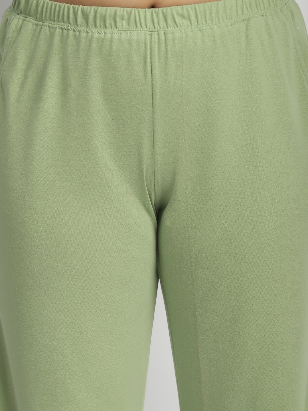 Rock Candy Flare Pants : Sage Green Color