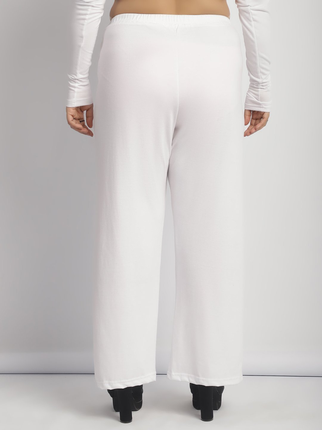 Rock Candy Flare Pants : White Color