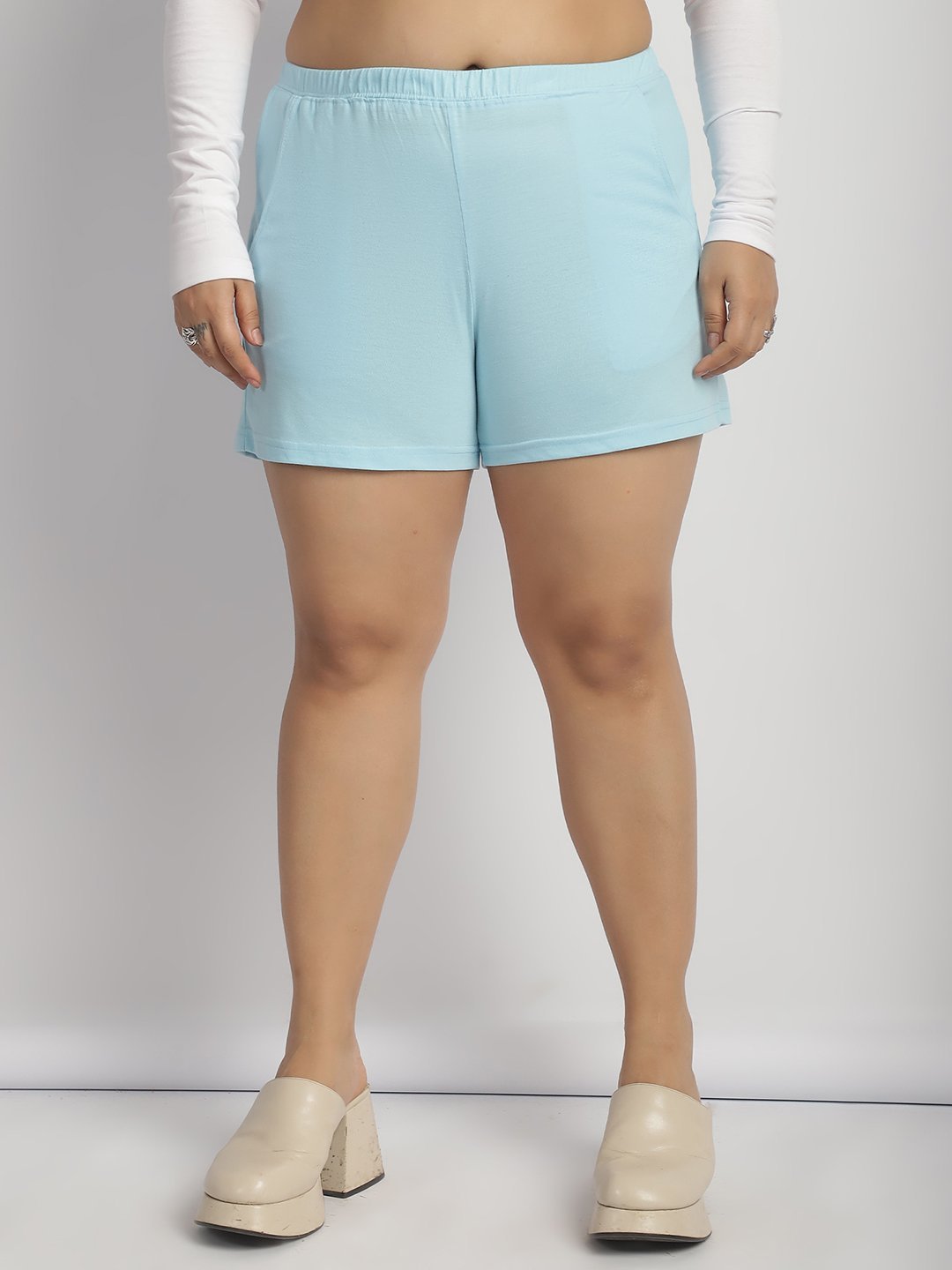 Gummylicious Biker Shorts : Black Color