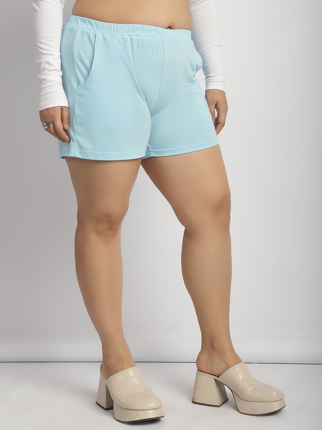 Gummylicious Biker Shorts : Black Color