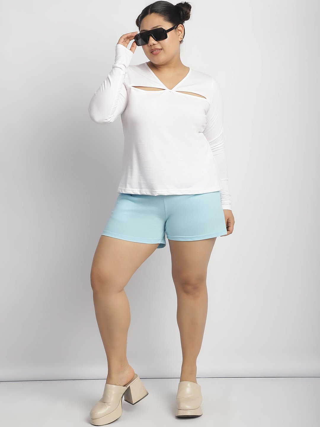 Gummylicious Biker Shorts : Black Color