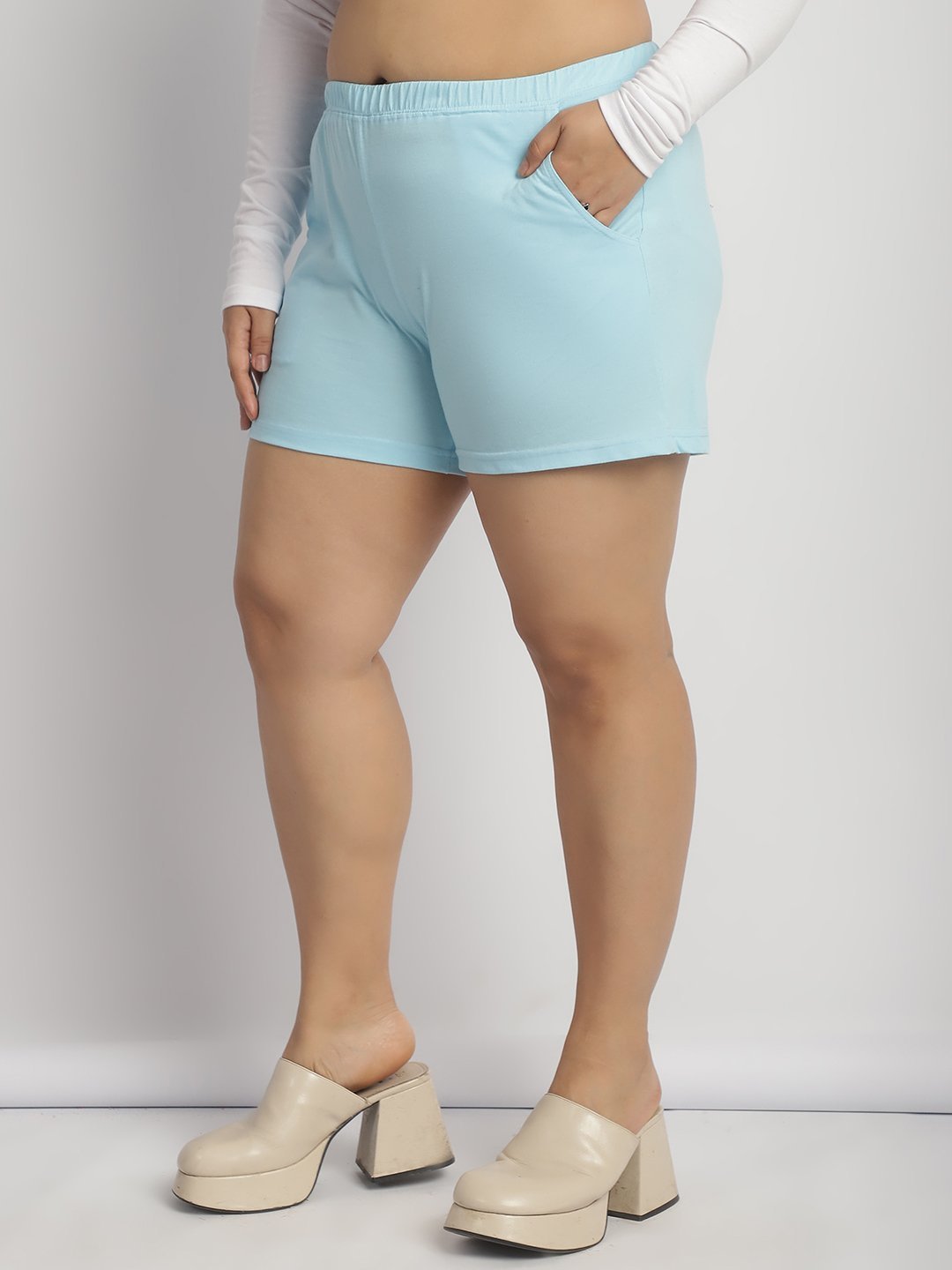 Gummylicious Biker Shorts : Black Color