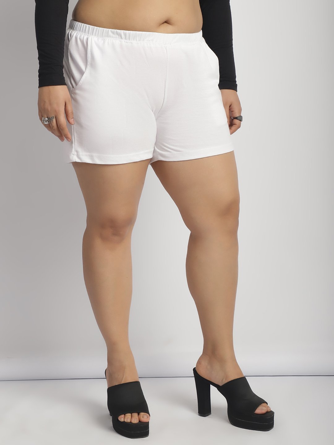Gummylicious Biker Shorts : Black Color