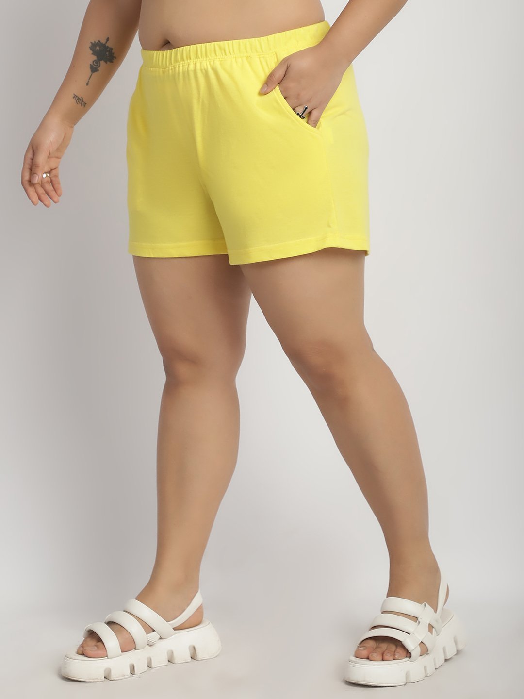 Gummylicious Biker Shorts : Black Color