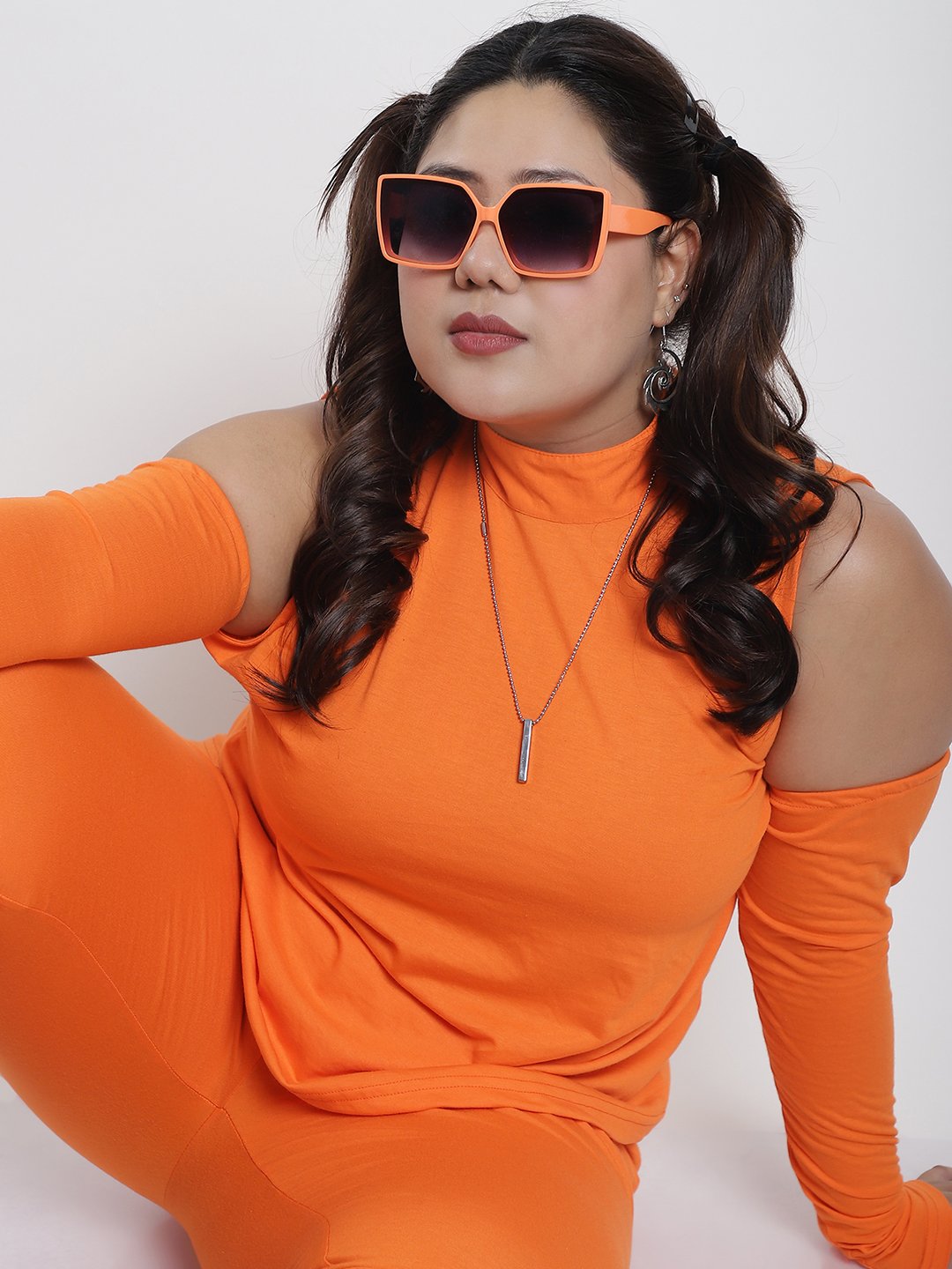 Play Date Top : Orange Color